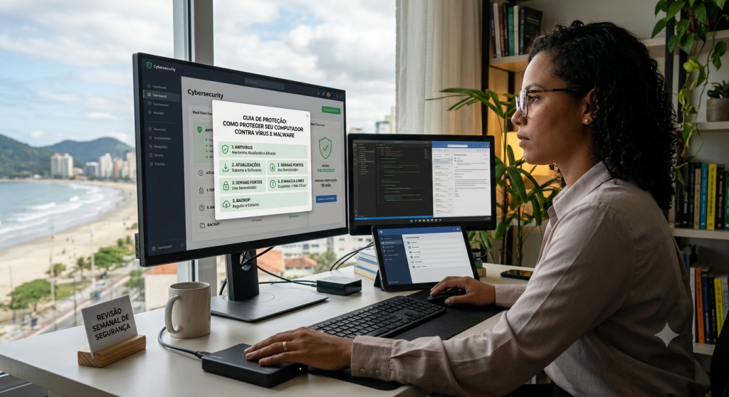 Como Proteger seu Computador Contra Vírus e Malware